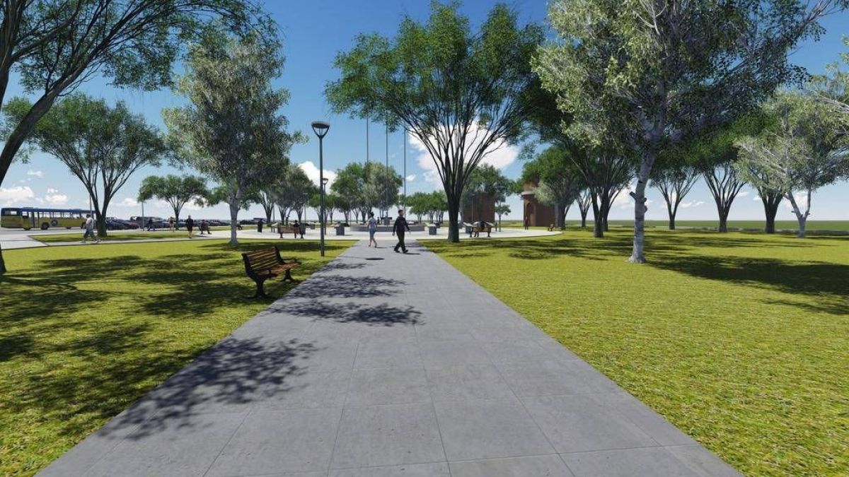 Conocé el nuevo paseo del Parque Central en Neuquén