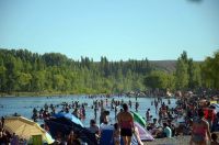 50 mil personas visitaron los balnearios el finde 