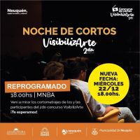 Esta tarde proyectan los cortometrajes del concurso VisibilizArte 2