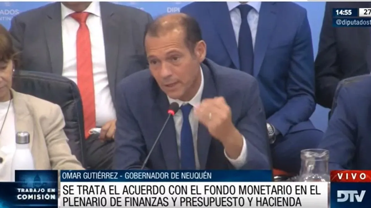 Gutiérrez en el Congreso: "Nuestra postura es no al default"